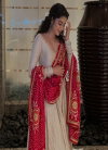 LG 1970 Chinon With  Lace On Border And Latkan On Back Side Dori Gown With Bottom Dupatta Online Wholesale